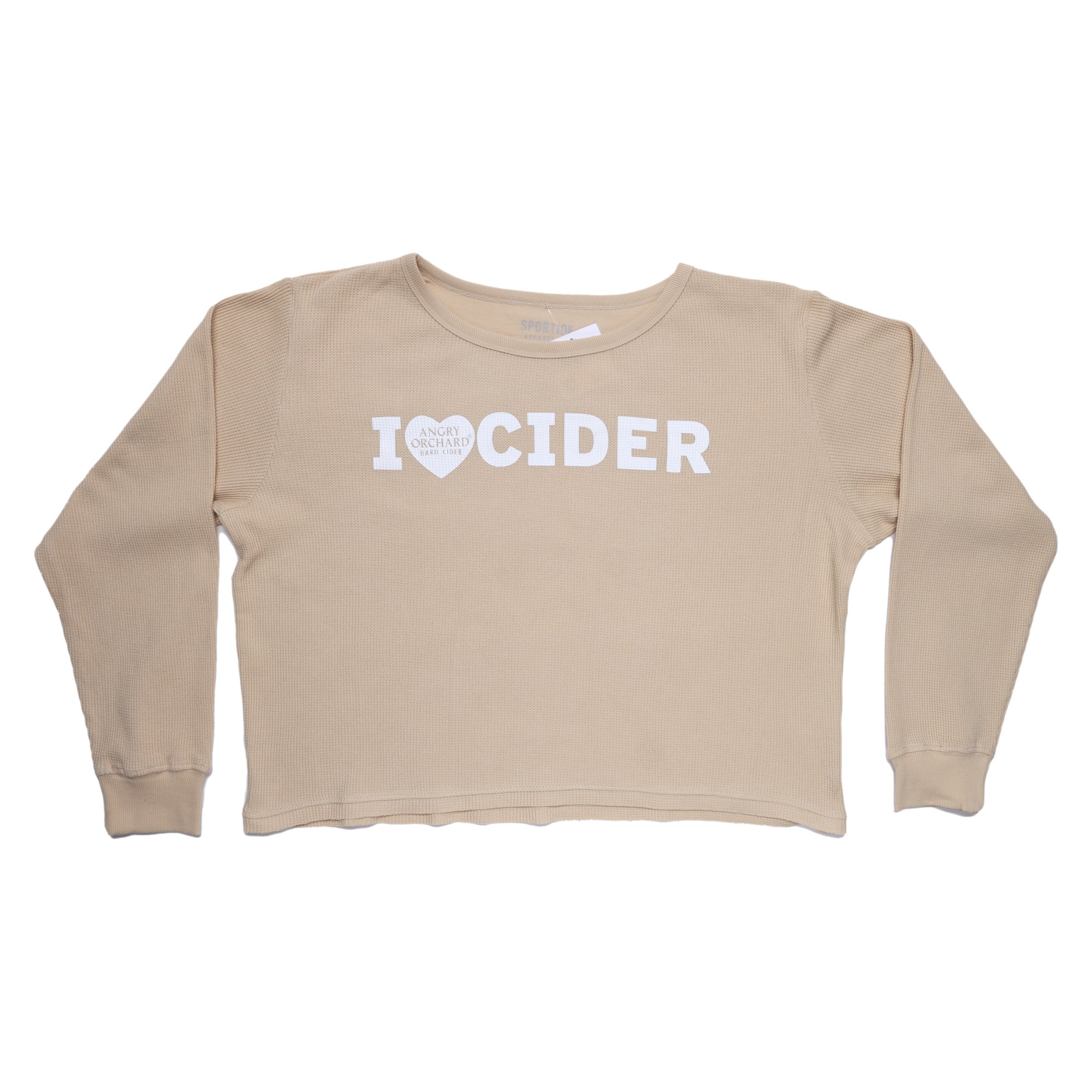 【DISCERNMENT】Cullen Washing Waffle Long Sleeve WOMEN'S CULLEN LONG SLEEVE TEE